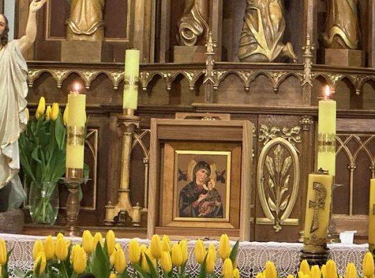 Peregrynacja Obrazu Matki Bożej Nieustającej Pomocy, Niedziela 7 kwietnia godzina 20.00.
