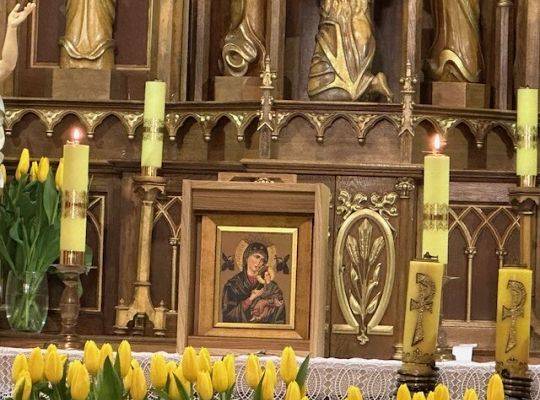 Peregrynacja Obrazu Matki Bożej Nieustającej Pomocy, Niedziela 7 kwietnia godzina 20.00.