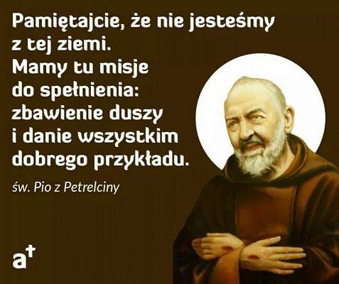 św. Ojciec Pio.